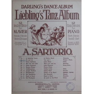 SARTORIO A. Du Y Ich Piano 1911 - Imagen 1 de 4