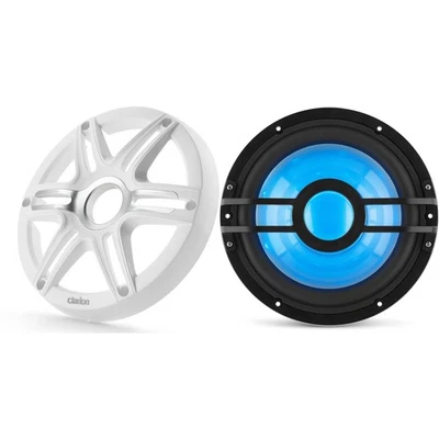 Subwoofer Clarion CMSP-101RGB-2 10" Marino 2 Ohm con LED RGB incluye Blanco... Foto 1 de 4