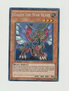 Gallis the Star Beast Yugioh Card Legendary Collection 2 LCGX-EN041 1st Edition - Picture 1 of 3