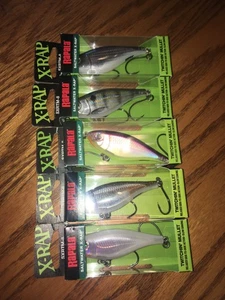 RAPALA SALT WATER X-RAP TWITCHIN MULLET 08's== 5 DIFFERENT COLORED FISHING LURES - Picture 1 of 1