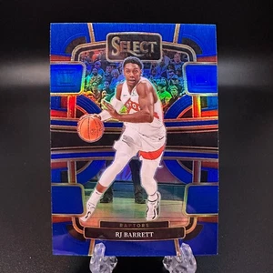 2023-24 Panini Select Blue Prizm RJ Barrett #1 Toronto Raptors - Picture 1 of 2