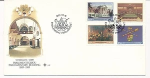 D89987 Parliamentary Building Architecture 1985 FDC South Africa - Picture 1 of 1