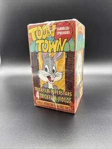 Toon Town Trickfilm Superstars 4 VHS Kassetten Zeichentrick TV NEU SEALED - Imagen 1 de 2