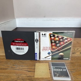 NEC PC Engine Hucard - Break In - Import Japan Japanese US SELLER Billiards
