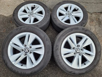 VW Golf 8 original 16 Zoll Alufelgen Norfolk - Nexen Sommerreifen 205/55R16 91V - Bild 1 von 4