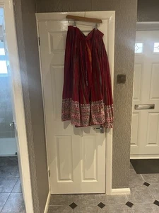 One Size Long Gypsy Skirt - Picture 1 of 3