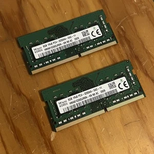 16GB RAM SK Hynix 2x8GB 3200AA-SA2-11 - HMA81GS6DJR8N-XN NO AC 2233 - Used - Picture 1 of 1