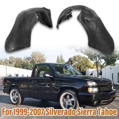 Pair Splash Guards For Chevrolet Silverado 1500 GMC Sierra 1500 1999-2007 New Foto 1 de 4