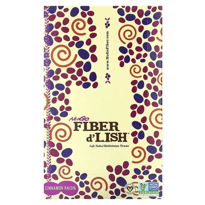 Fiber d'Lish, Cinnamon Raisin, 16 Bars, 1.6 oz (45 g) Each - Image 1 of 3
