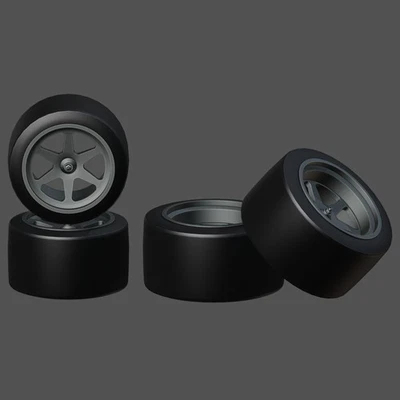 RUEDAS Sauber mercedes c9 (1989) 1/87 1/64 1/43 1/32 1/24 1/18 1/12 exoto Tamiya Foto 1 de 3