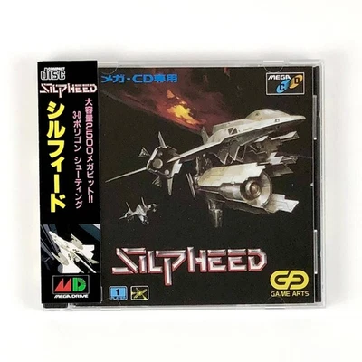 Sega Mega Drive Mega CD Silpheed Estuche Caja Probado Funcionando Japón Juego Retro Japón Foto 1 de 4