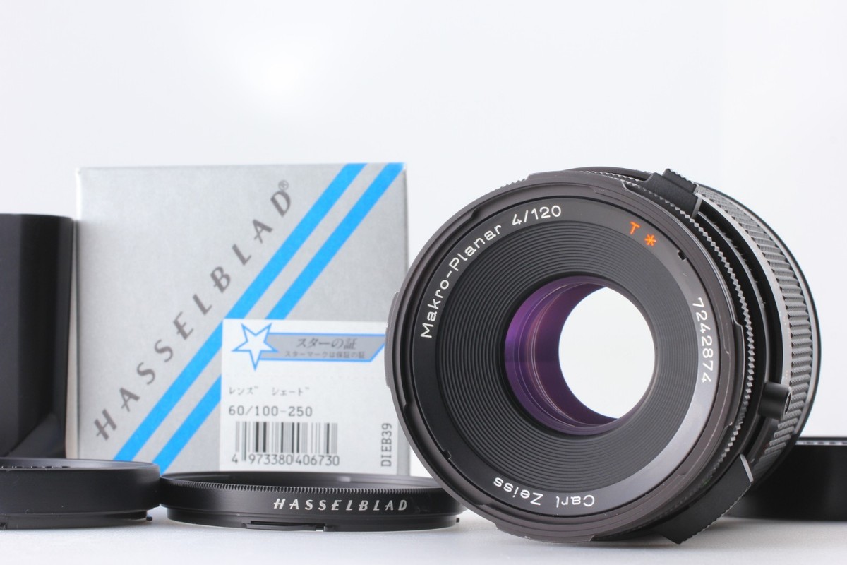 希少☆HASSELBLAD Carl Zeiss Makro-Planar 4/120 T☆ハッセルブラッド