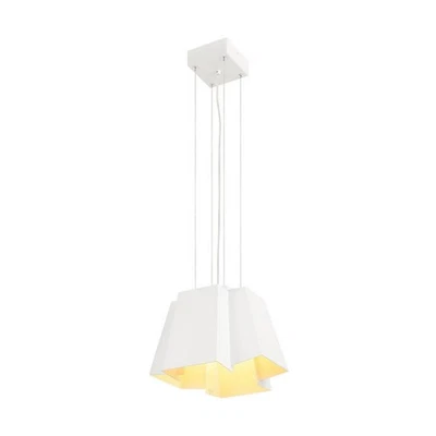 SLV LED Pendelleuchte SOBERBIA 31 Weiß eckig 26W 2000lm warmweiß 2700K Dimmbar - Bild 1 von 4
