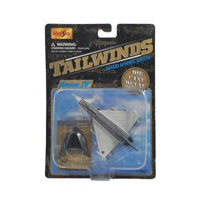 EF-2000 Eurofighter Typhoon Maisto Tailwinds Diecast Aircraft Replica with Stand - Image 1 of 4