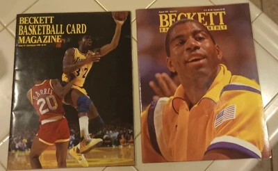 Magic Johnson Beckett Basketball Monthly, Lot Of 2, #3-#13 - Image 1 of 4