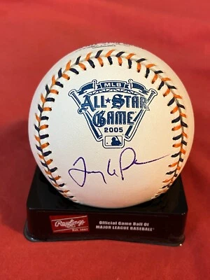 TONY LARUSSA AUTOGRAPHED SIGNED 2005 ALL STAR GAME BASEBALL ST LOUIS CARDINALS - Image 1 of 2