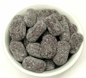 Caramelo duro de azúcar lijado Claey's gotas de regaliz de 2 libras - Imagen 1 de 10