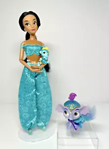 Exclusivo de Disney Store Clásico 12” Muñeca Jazmín y Palacio Mascotas Taj y Mini Nyle - Imagen 1 de 18