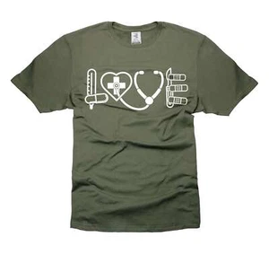 Love Shirt Nurse T-shirt CNA Gifts for Nurse Birthdays Christmas present shirt - Picture 1 of 7