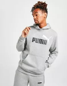 New Puma Men?s Core Logo Overhead Hoodie Jacket Jumper Hoody - Picture 1 of 4
