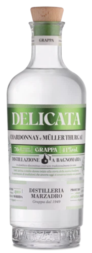 (47,00€/L) Marzadro Bivitigno Grappa Delicata, Grappa, 0,5 Liter - Bild 1 von 1