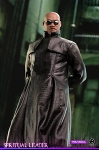 Toys Works Matrix Morpheus Spiritual Leader 1/6 Custom No Present Hot Toys READ - Foto 1 di 4