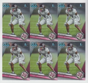 (6) Tyreek Campbell 2023 Bowman University cromo novato lote #117 Texas A&M - Imagen 1 de 1