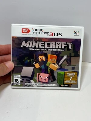 Minecraft para New Nintendo 3DS - Nintendo 3DS Completo con Manual Foto 1 de 4
