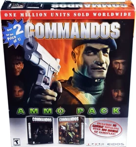 Commandos: Ammo Pack for PC, Big Box, Vintage 2000 Collectible, New! MISB!! - Picture 1 of 4