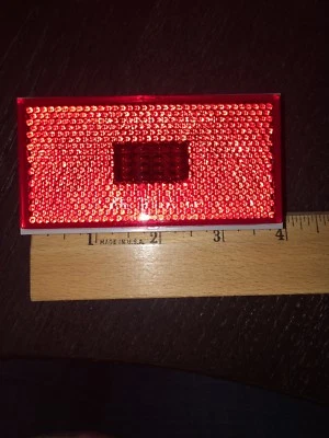 Ford Jacobsen Red Replacement Tail Light Tube Frame Garden Tractor 1972-1983 NOS