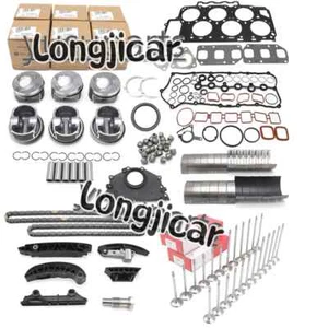 Engine Reconstruction Overhaul Piston Timing Chain Kit For 3.6L VW Phaeton AUDI - Picture 1 of 8