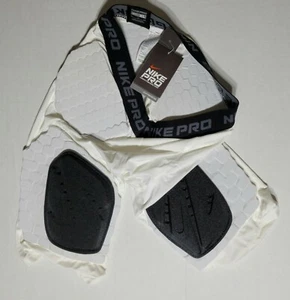 Mens Nike Dir-Fit Pro combat football White Padding Base Layer XL Shorts - Picture 1 of 3