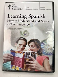 The Great Courses: Learning Spanish DVD (6-Disc Set, 2015) -- NEW! SEALED!! - Picture 1 of 2