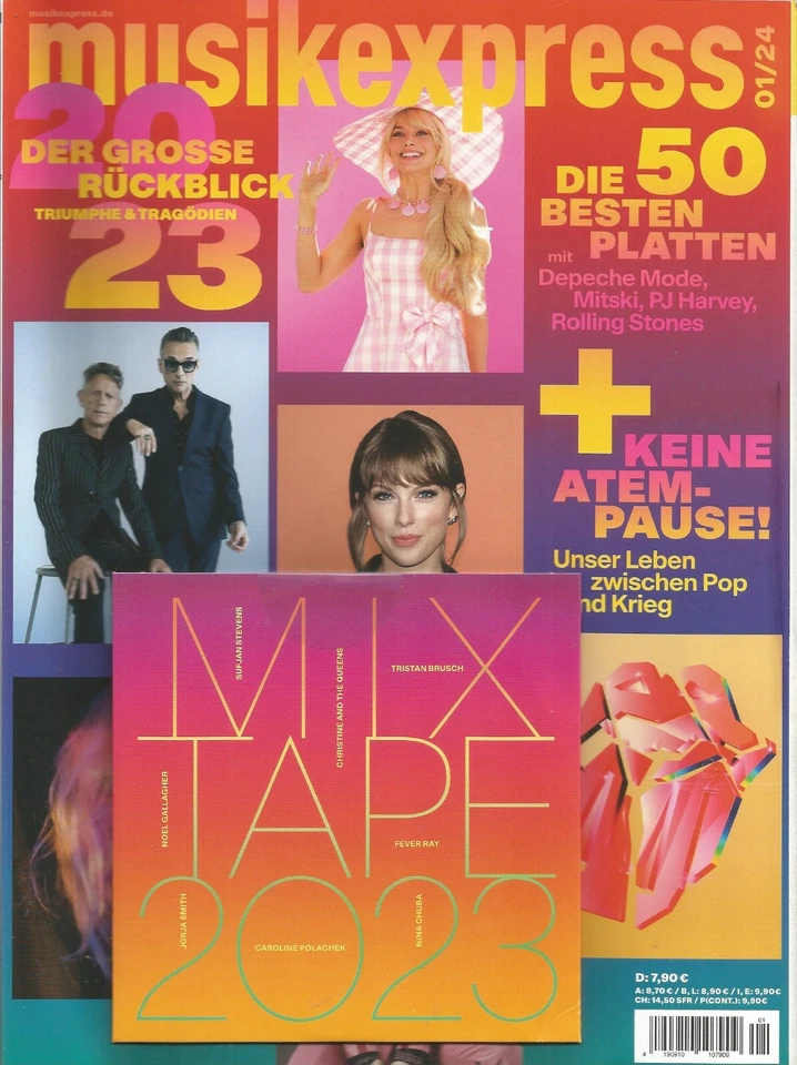 Musikexpress, 01/24, January 2024. Year in Review 2023. Magazine + CD - Image 1 of 1