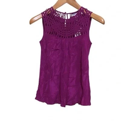 Banana Republic Sleeveless Silk Blouse XS NWT - Image 1 of 4