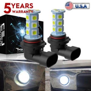 Pair 9145 LED Fog Light Bulbs 6000K For Toyota Tundra 2007-2013 Tacoma 2005-2011 - Foto 1 di 14