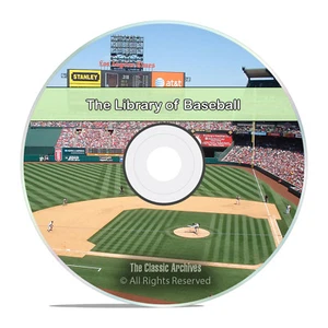 Complete Vintage Library of Baseball, 118 Books, Spalding Guides History DVD - Picture 1 of 10
