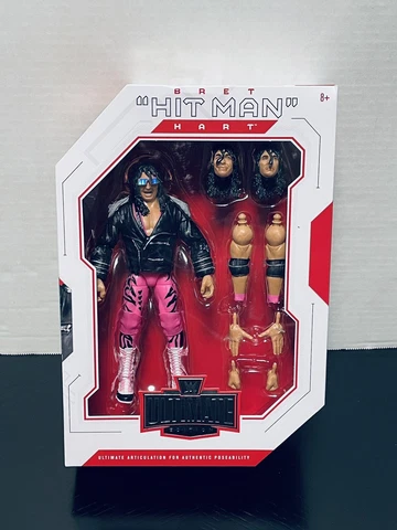 Mattel WWE Ultimate Edition Series 2 Bret “The Hitman” Hart (2019) Cover
