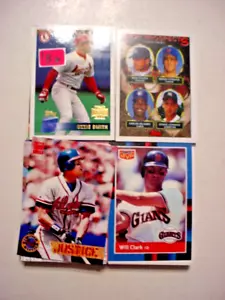 25 Each BB Player-Justice/Piazza/Smith/Clark-Ex condition - Picture 1 of 5