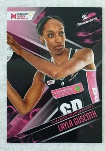 2019 Suncorp Super Netball Base Card 08 Layla Guscoth - Picture 1 of 2
