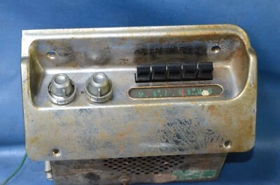 Винтажный 1958 Plymouth Belvedere Fury кнопка AM радио шкала ручка ободок приборной панели отделка - Изображение 1 из 4