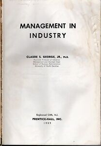 Management In Industry