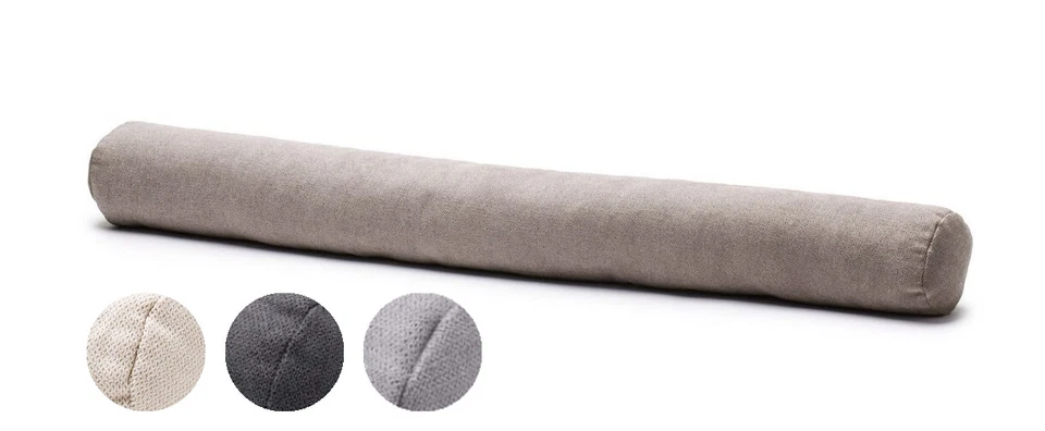 Gözze Zugluftstopper Darco Beige Silber Taupe Anthrazit 90 x 10 cm Polyester - Bild 1 von 1