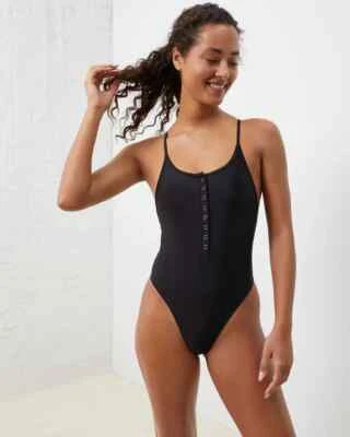 Traje de baño Express de una pieza para mujer y lindos pantalones de mezclilla utilitarios cónicos - NUEVO Foto 1 de 4