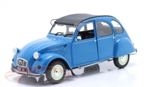 NEW*** 1982 Citroen 2CV6 Blue 1:18 Solido Diecast Model Car - Picture 1 of 4