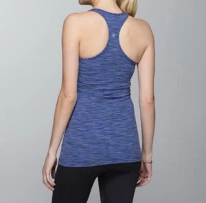 Lululemon Cool Racerback in Wee Are From Space Cadet Blue - Picture 1 of 7