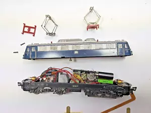 Fleischmann 1347 Elok Bügelfalte BR E 110 329-0, für Teile, Bastler, fährt nicht - Bild 1 von 8