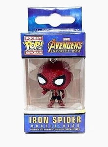 Funko Pocket Pop! Schlüsselanhänger Marvel Avengers Infinity War Iron Spider - Bild 1 von 2