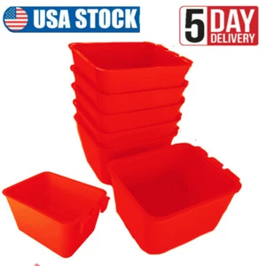 Cage Cups 1 Pint / 8/16 fl. oz Hanging Feed & Water Cage Cups Chickens Poultry - Picture 1 of 13