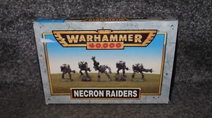 Games Workshop Warhammer 40k Necron Raiders Boxed Set Complete 1997 Necrons - Picture 1 of 13